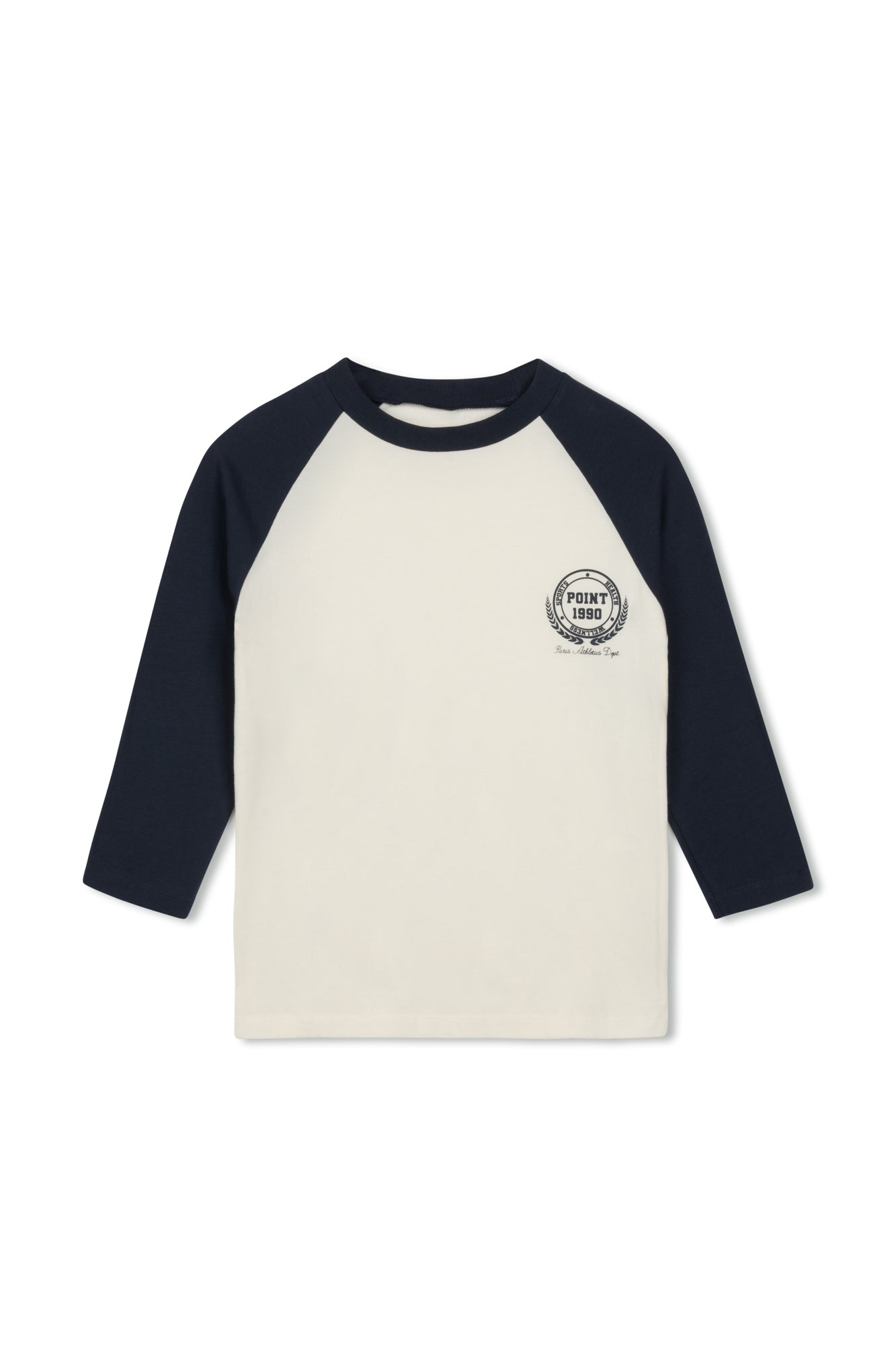 Point 3/4 Raglan Baseball Tee