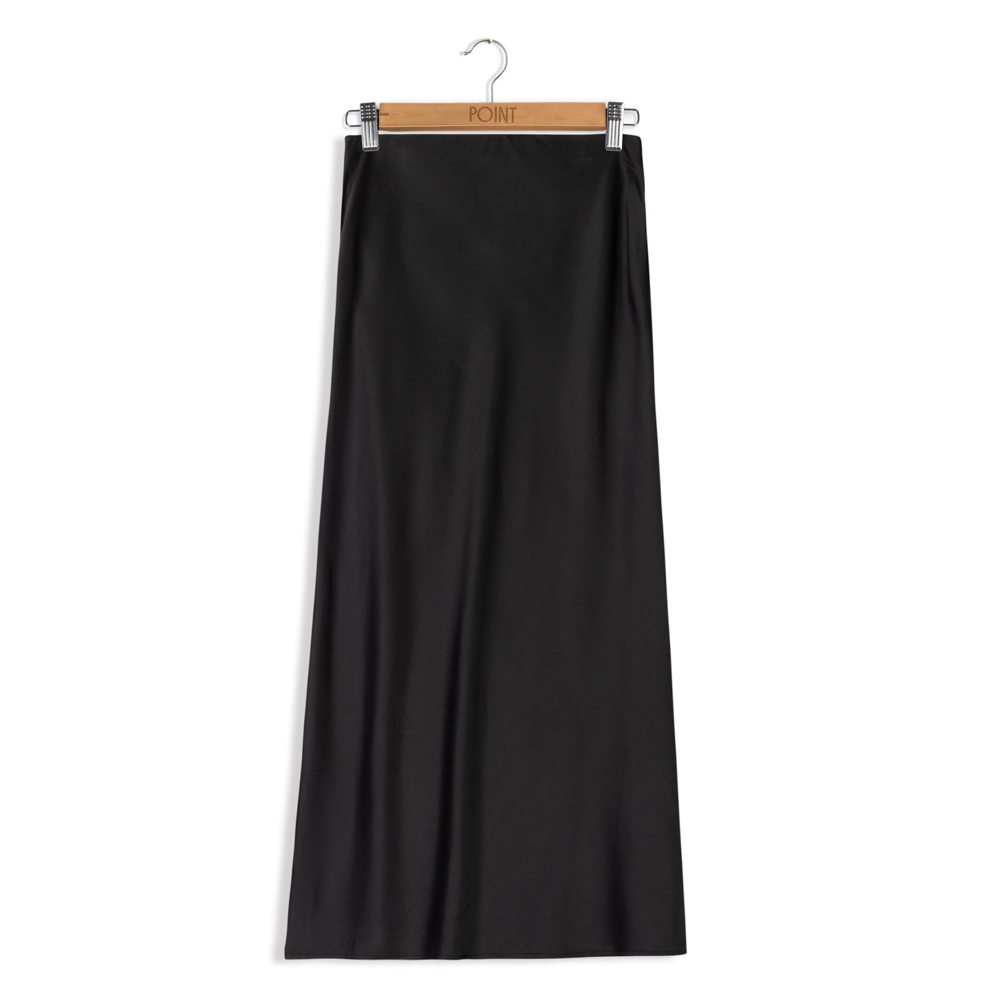 point maxi slip skirt