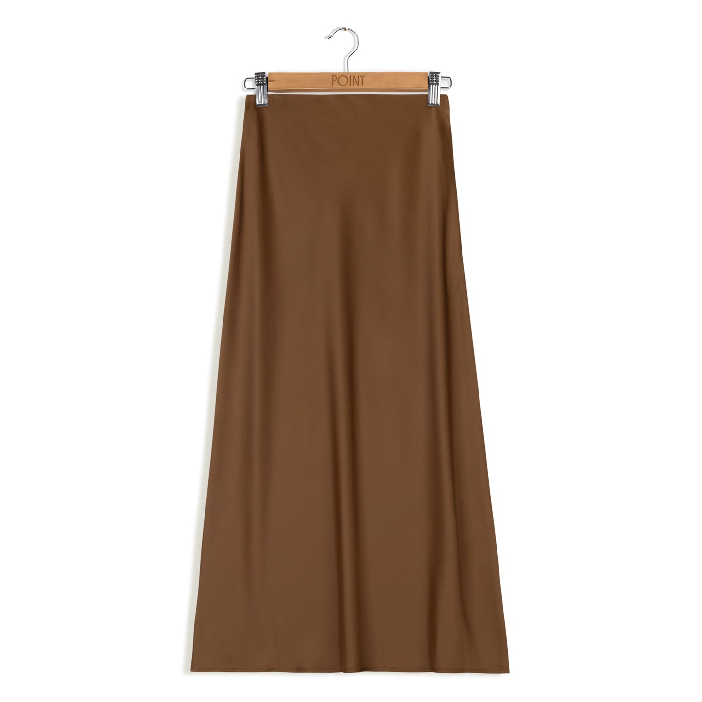 point maxi slip skirt