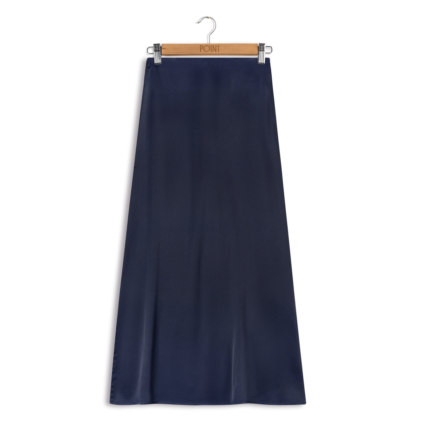 point maxi slip skirt