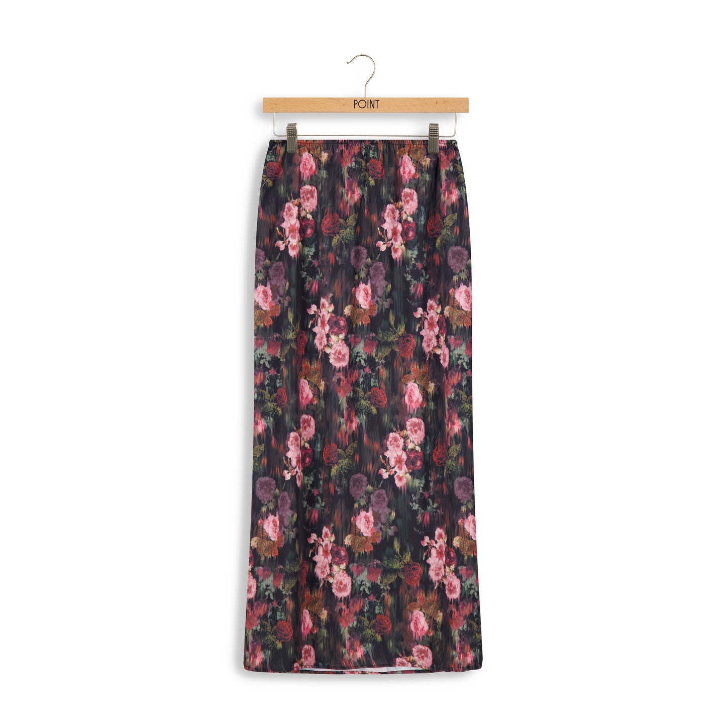 point satin aline slip skirt