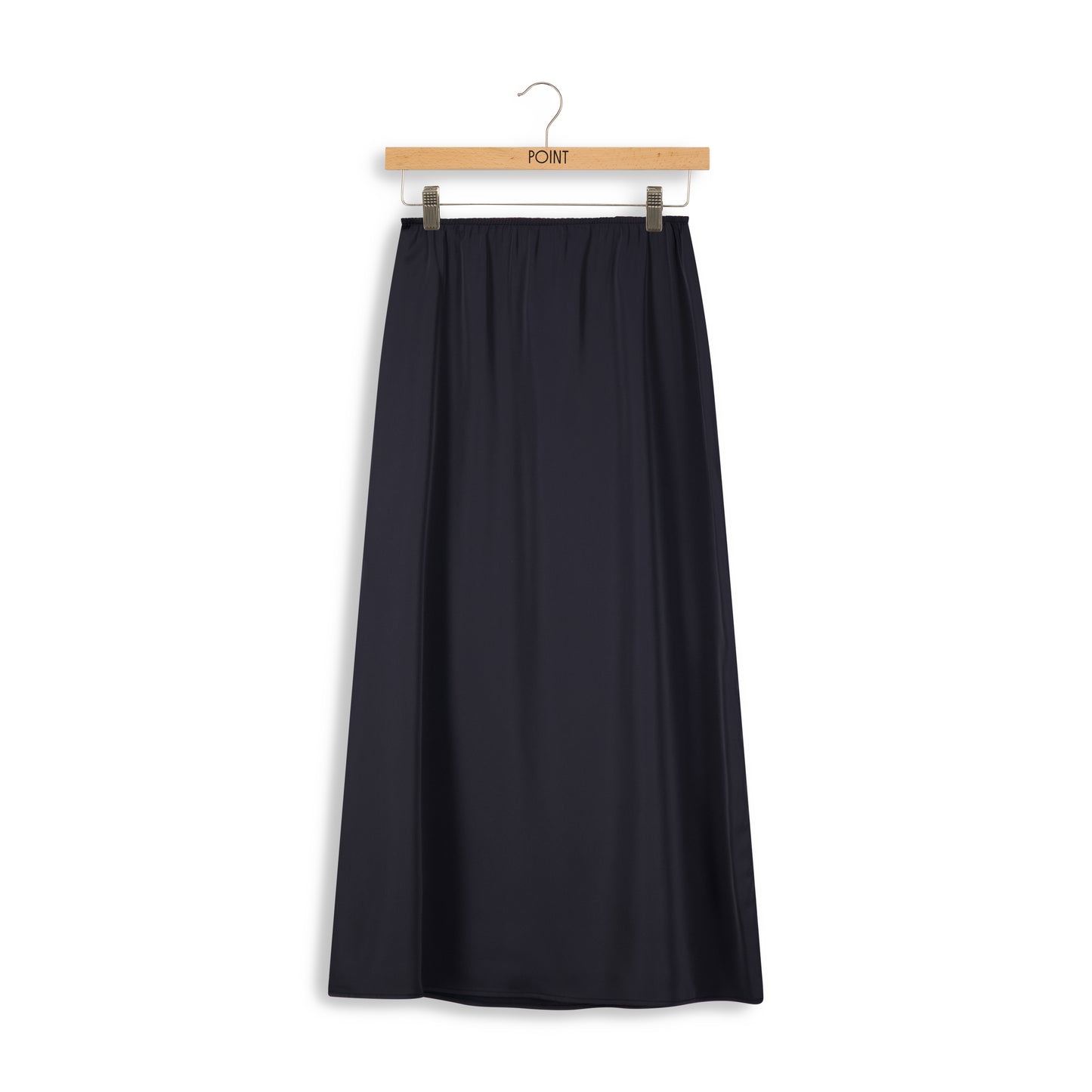 point satin aline slip skirt