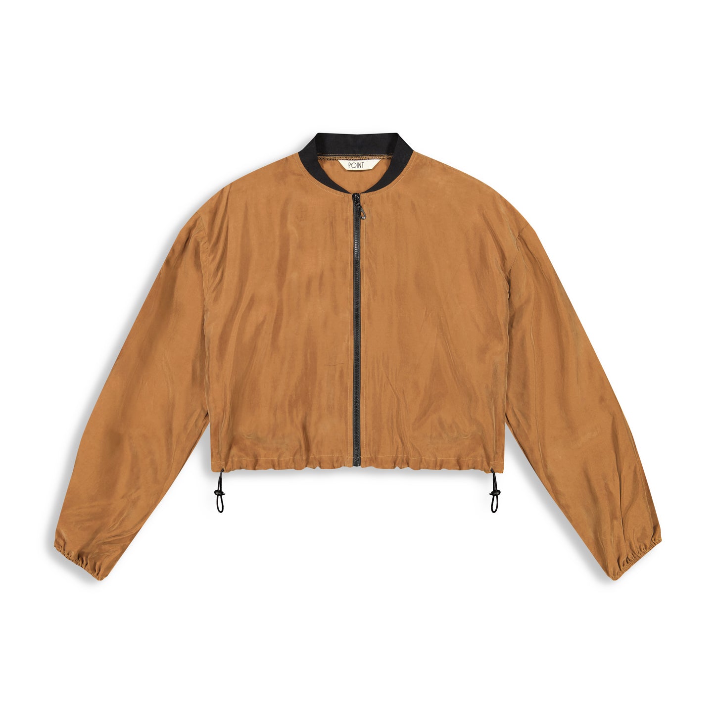 point suede bomber