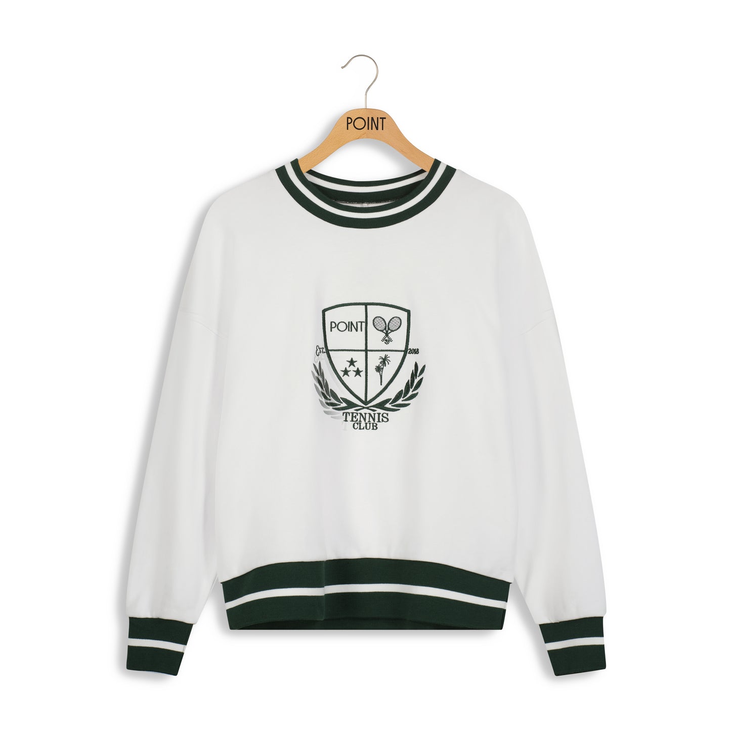 Point tennis sweatshirt