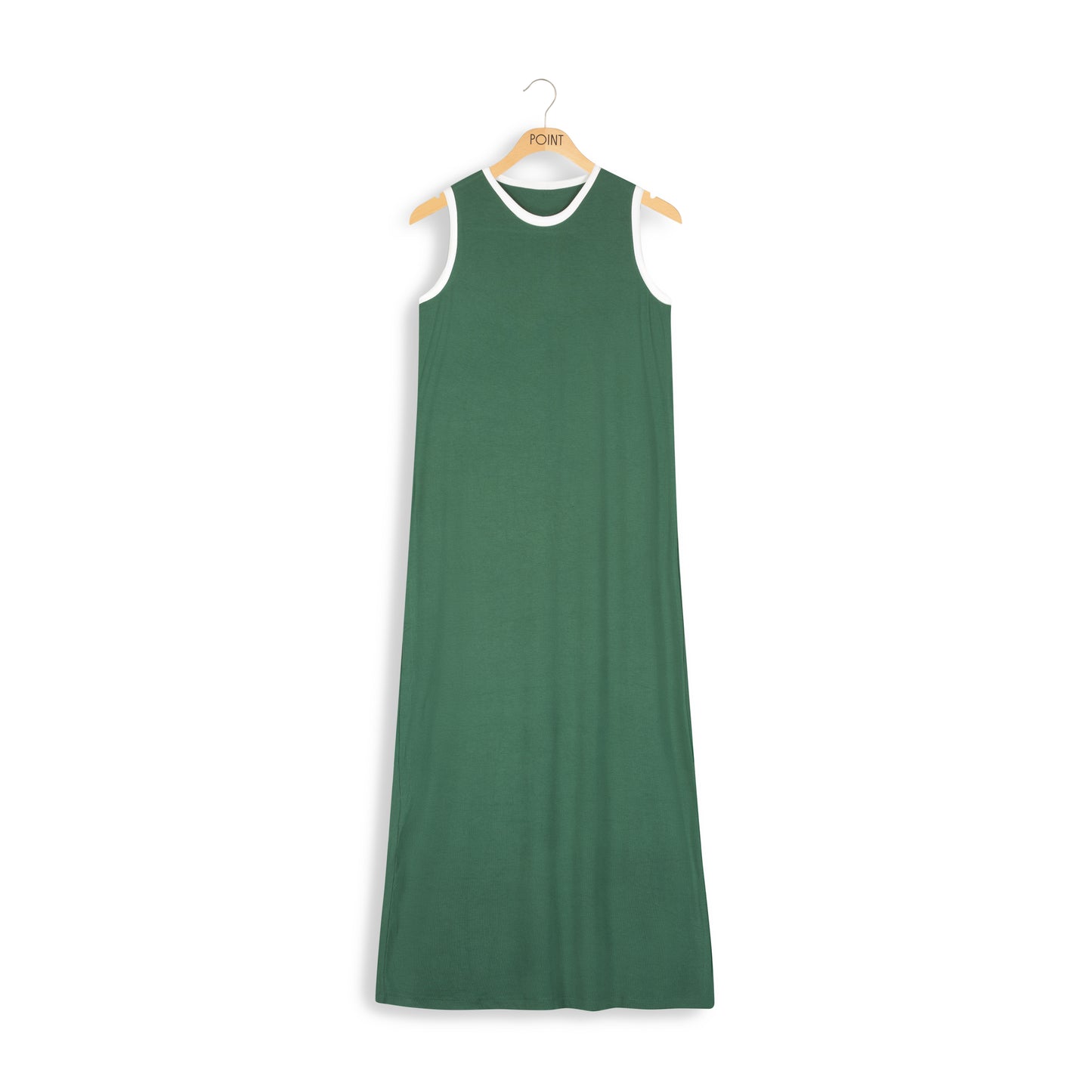 Point tennis ribbed dress