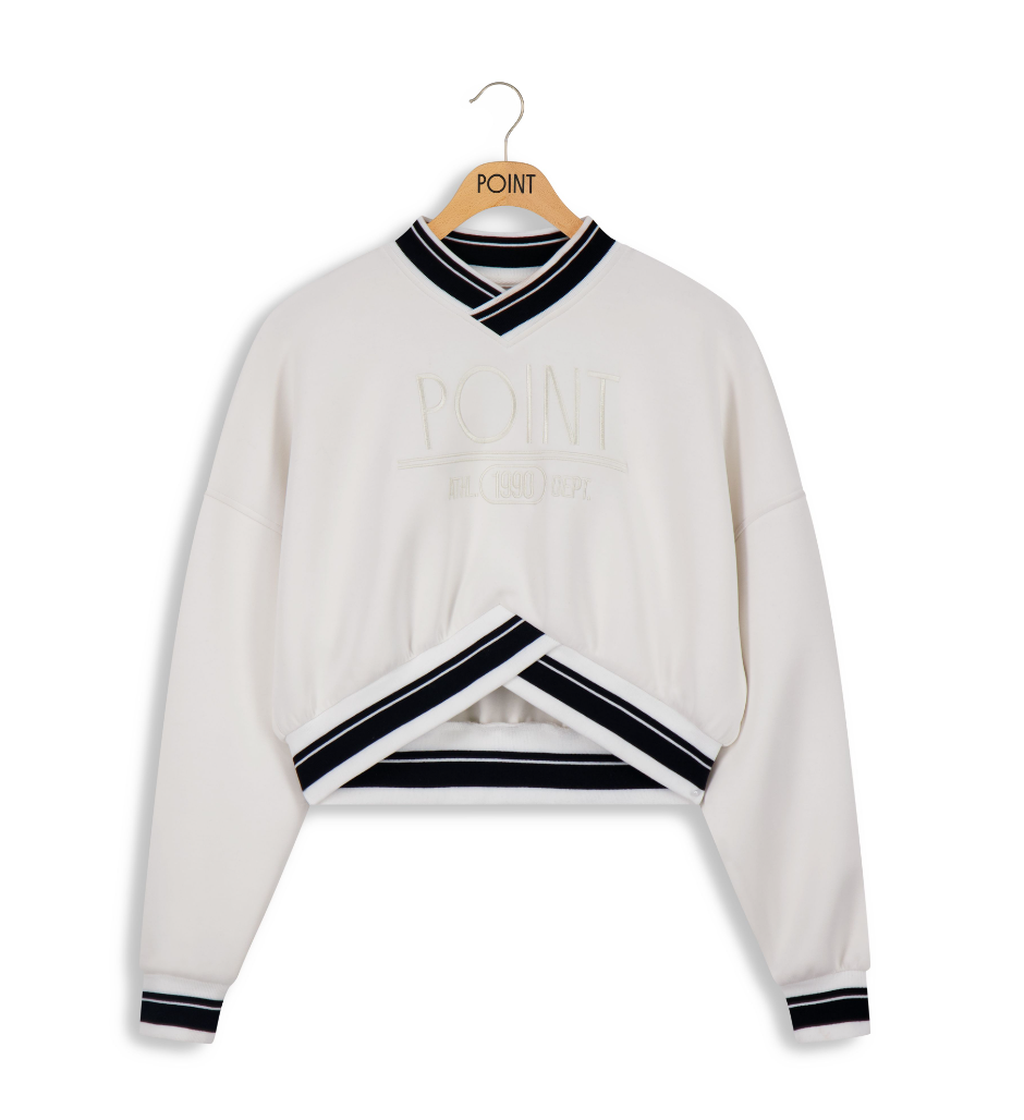 point logo sweatshirt