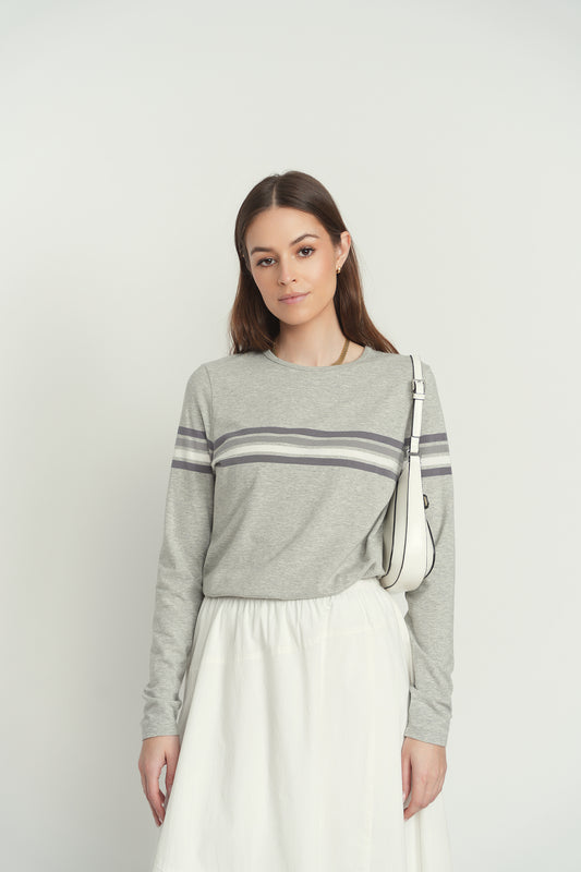 Point Stripe Tee
