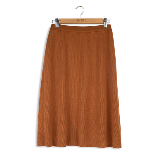 point knits aline skirt